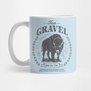 Tulsa Gravel - Gray Mug